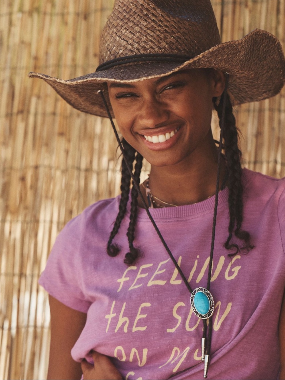 Celadine Mock Neck Twist Baby T-shirt